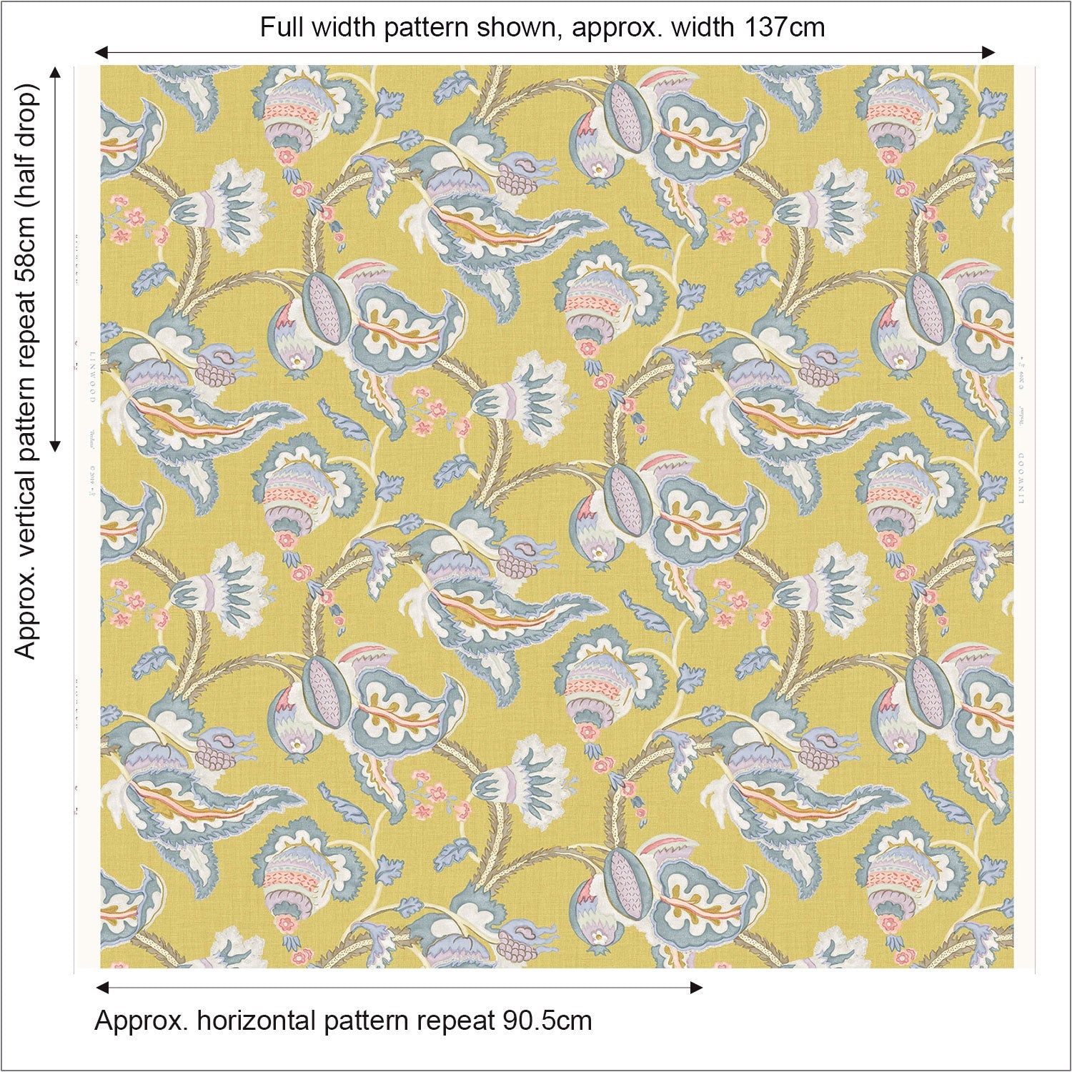 Linwood Perdana Lichen Made to Measure Curtains