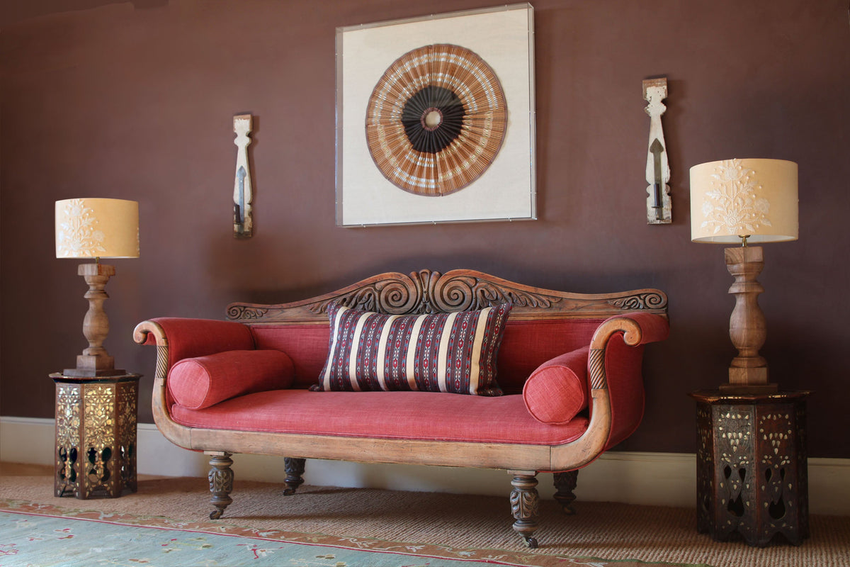 Kate Forman Laundered Linen - Paprika Made to Measure Roman Blinds – image 2