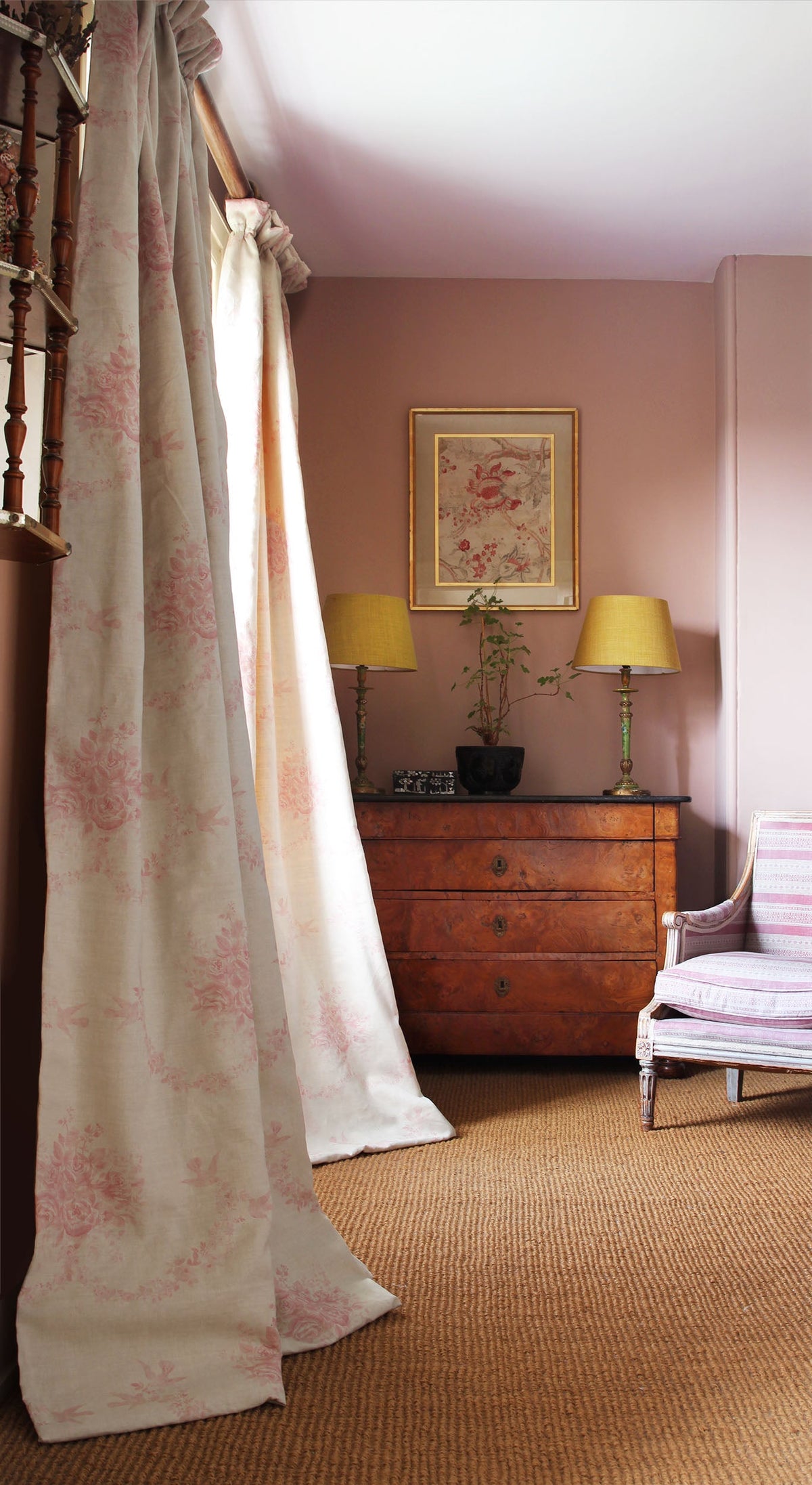 Kate Forman Sophia Pink Made to Measure Curtains – image 2