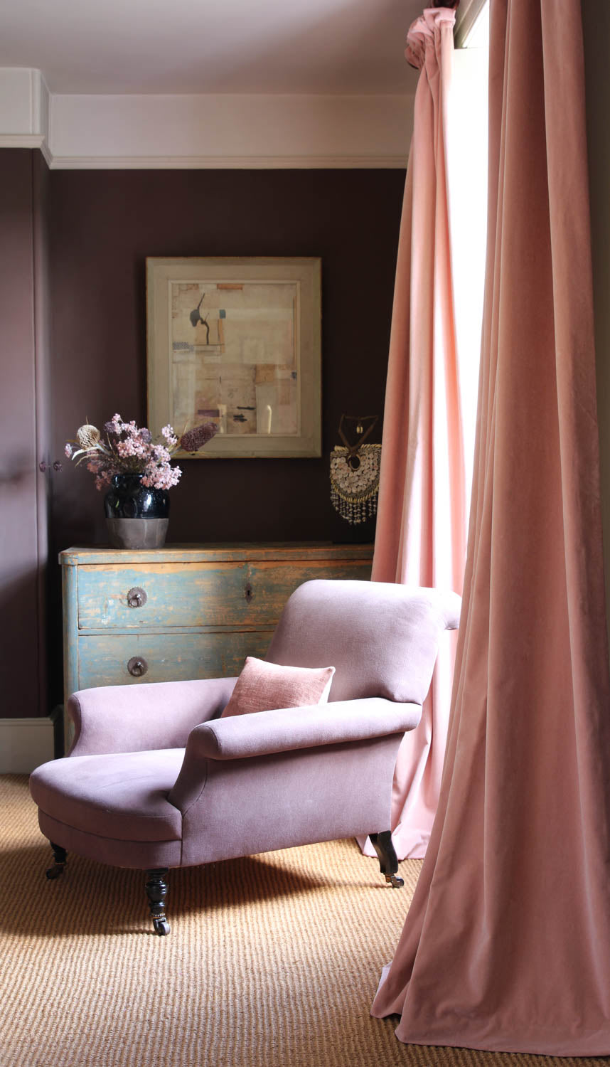 Kate Forman Stonewash Aubergine Made to Measure Curtains – image 3