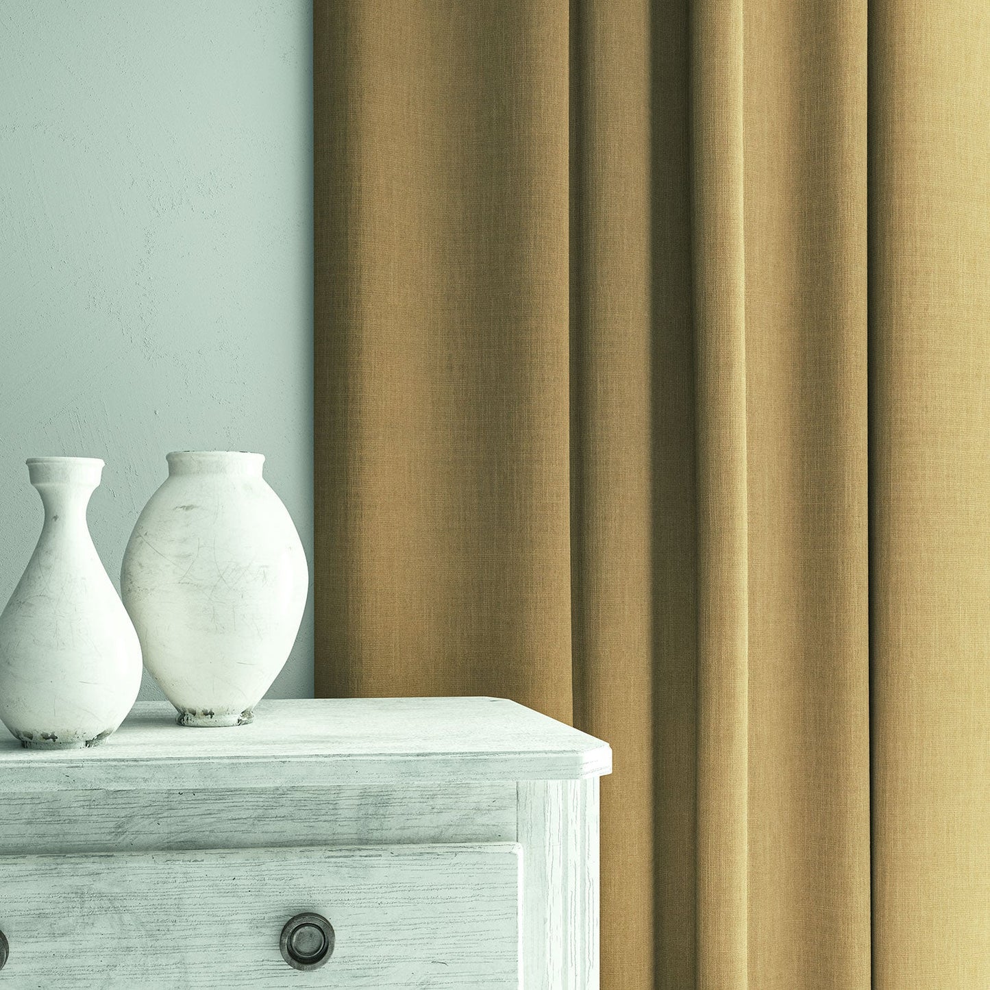 Linwood Pluto Biscotti FR Made to Measure Curtains