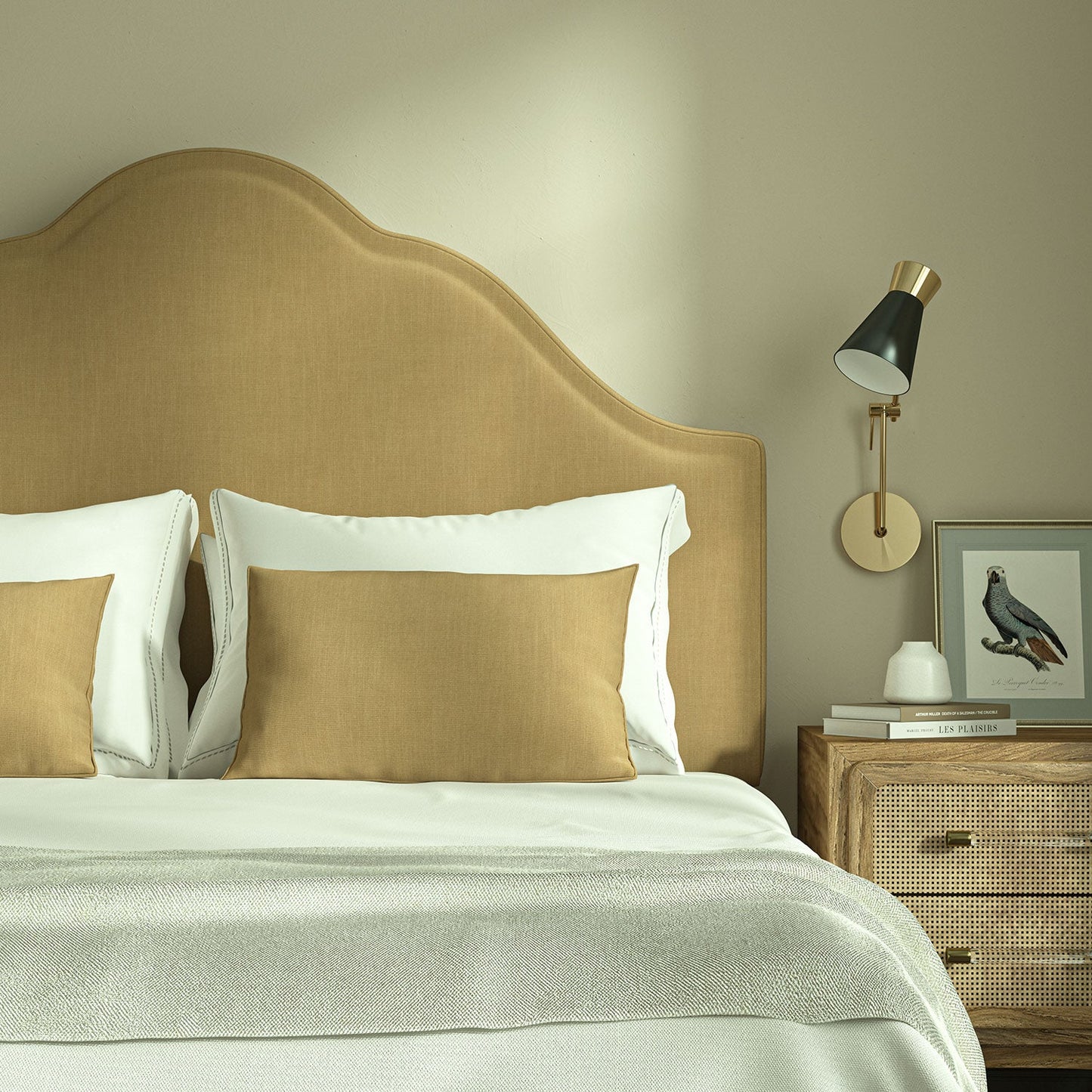 Linwood Pluto Biscotti FR Made to Measure Curtains