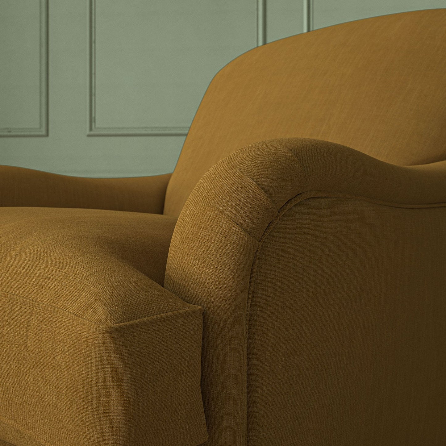 Linwood Pluto Burnt Sienna FR Made to Measure Curtains