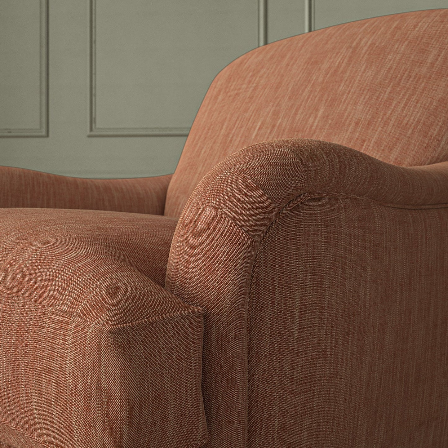 Linwood Pluto Carmine FR Made to Measure Curtains
