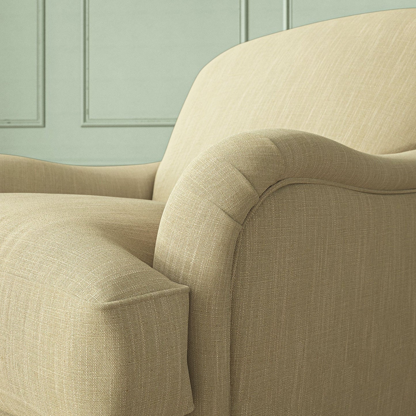 Linwood Pluto Cashew FR Made to Measure Curtains