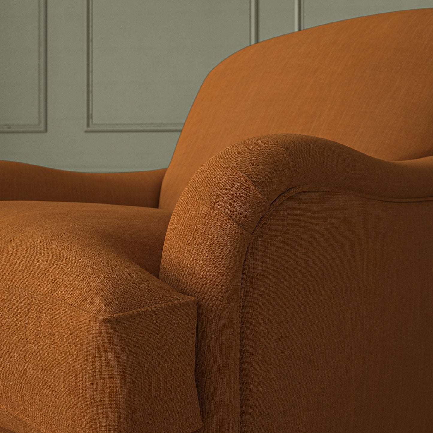 Linwood Pluto Cinnabar FR Made to Measure Curtains