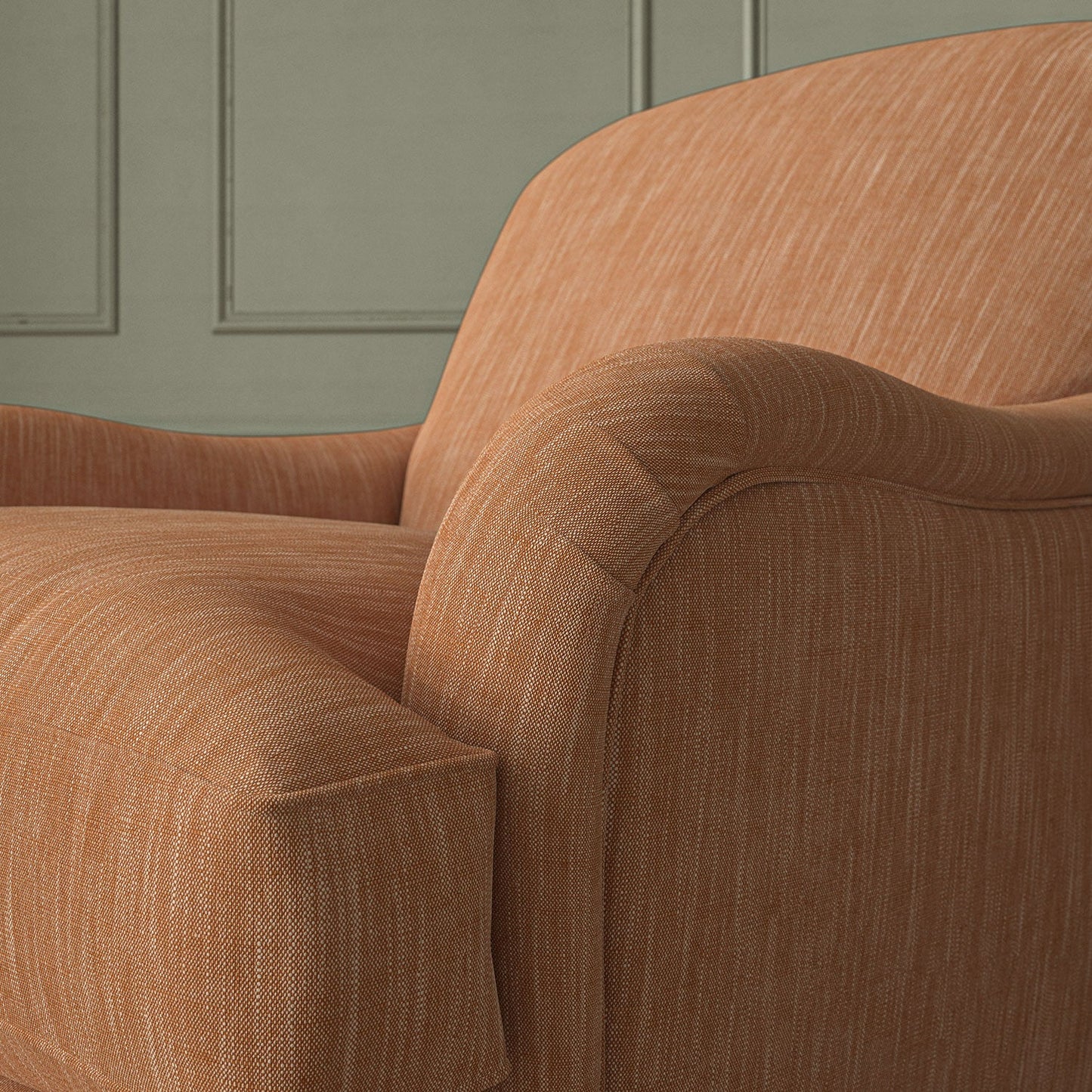 Linwood Pluto Coral FR Made to Measure Curtains
