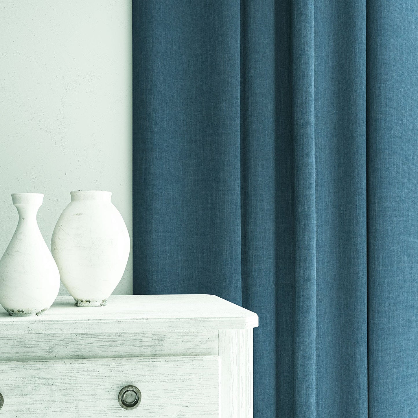 Linwood Pluto Cornflower FR Made to Measure Curtains
