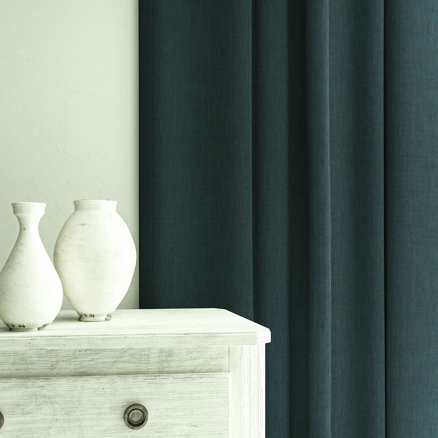 Linwood Pluto Deep Sea FR Made to Measure Curtains