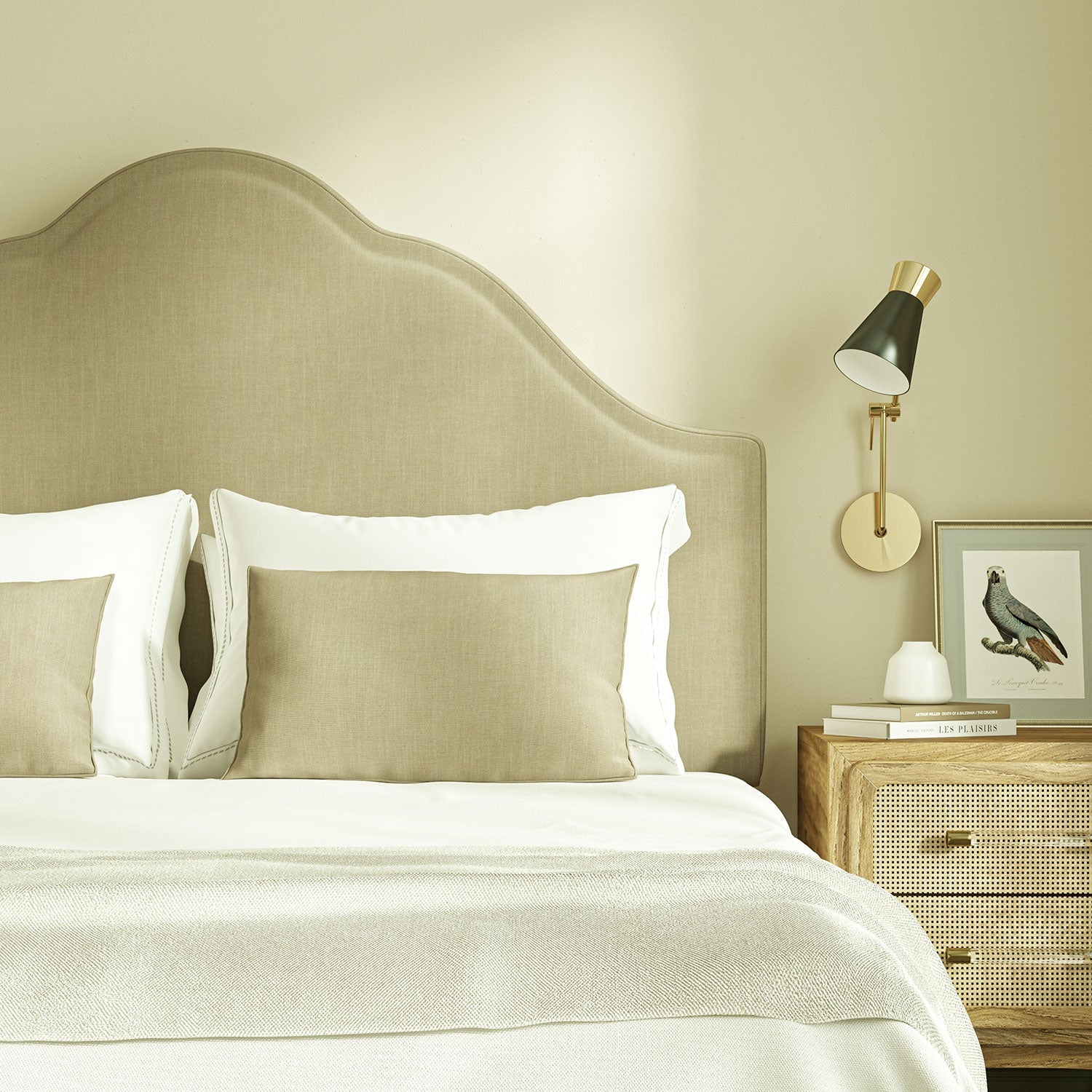 Linwood Pluto Dune FR Made to Measure Curtains