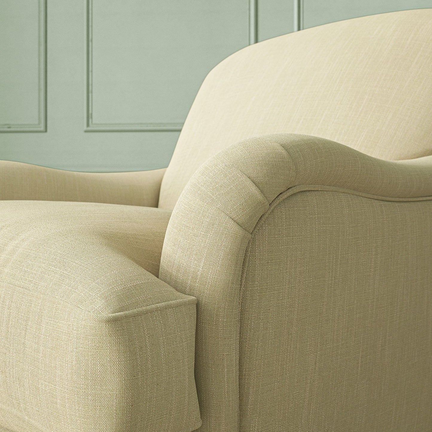 Linwood Pluto Ecru FR Made to Measure Curtains