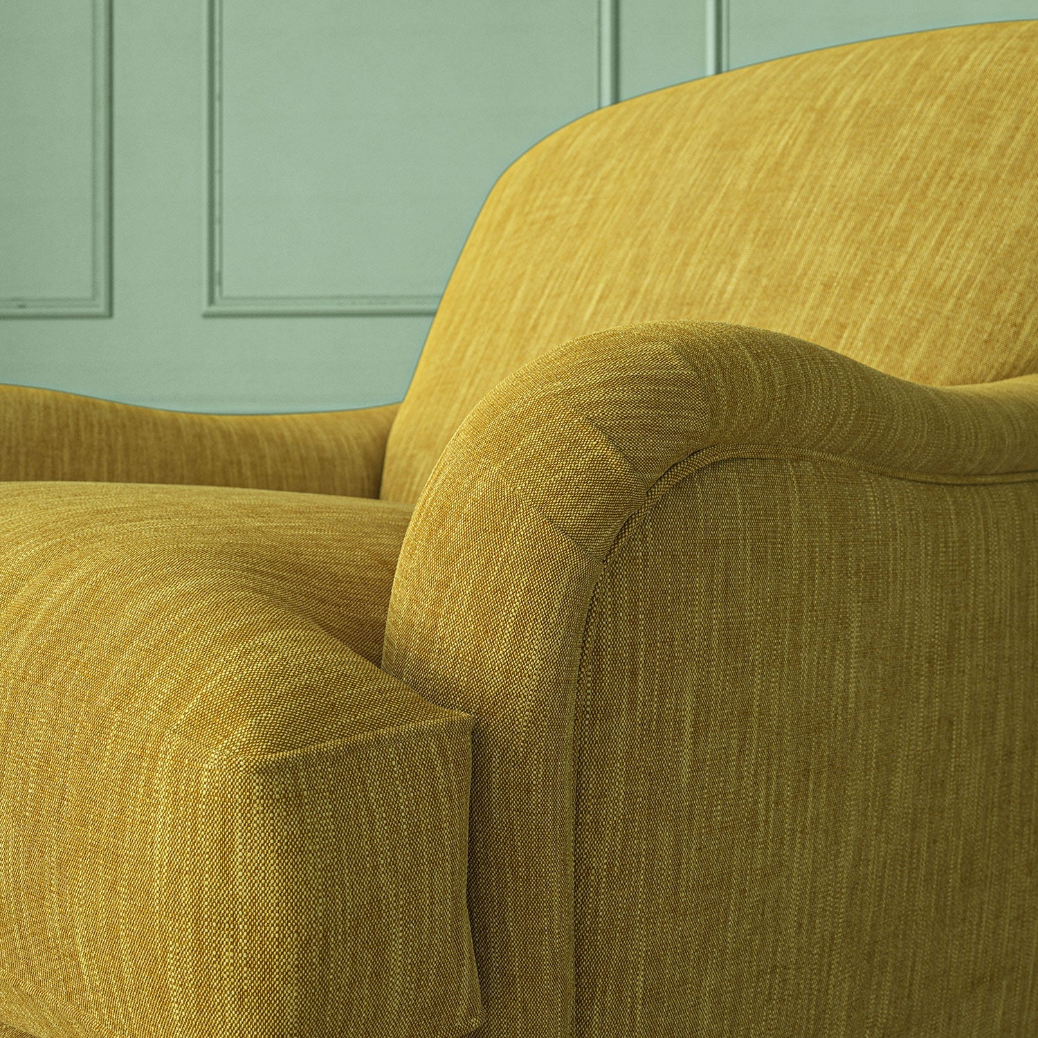 Linwood Pluto Flaxen FR Made to Measure Curtains