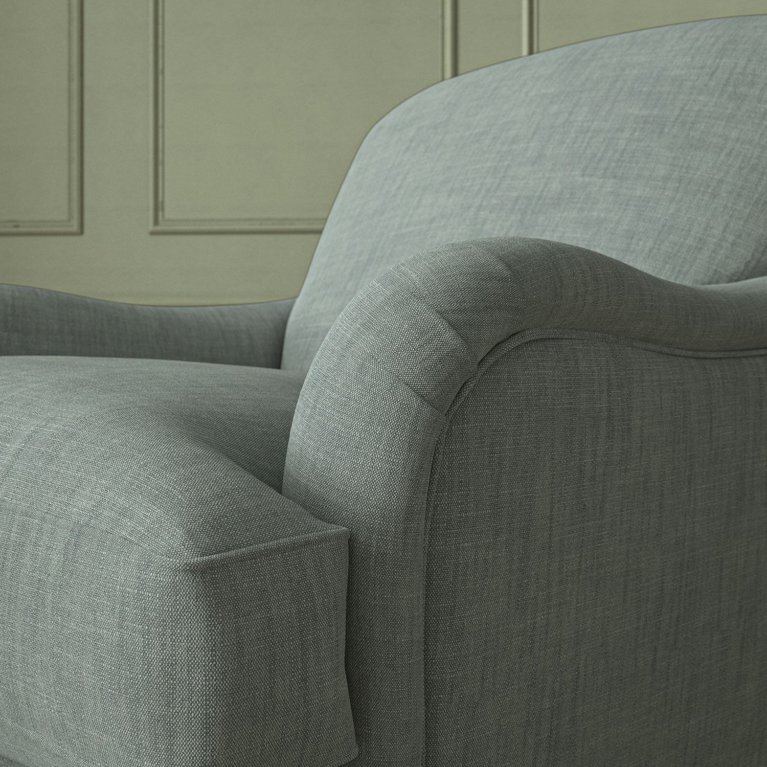 Linwood Pluto French Blue FR Made to Measure Curtains