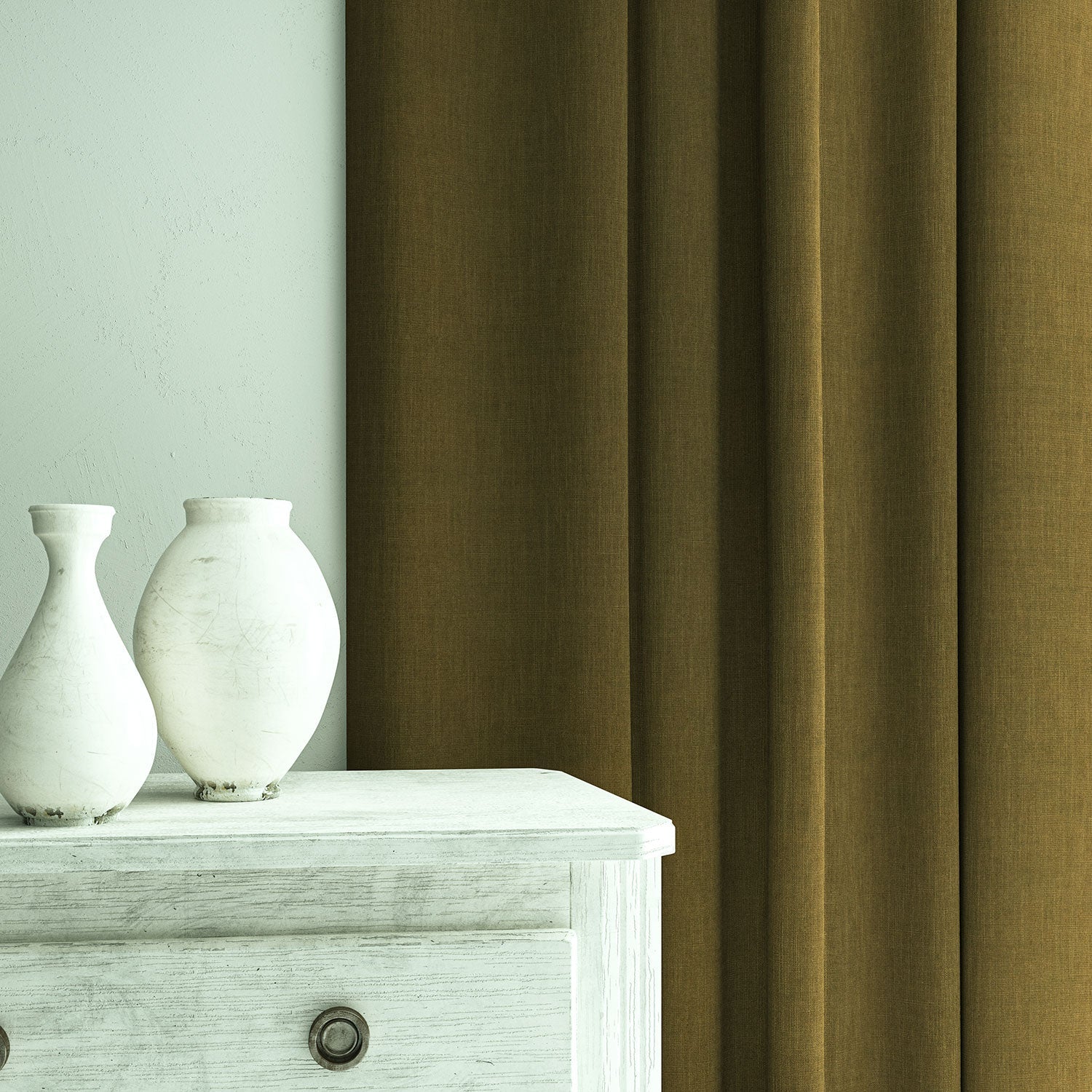 Linwood Pluto Hemp FR Made to Measure Curtains