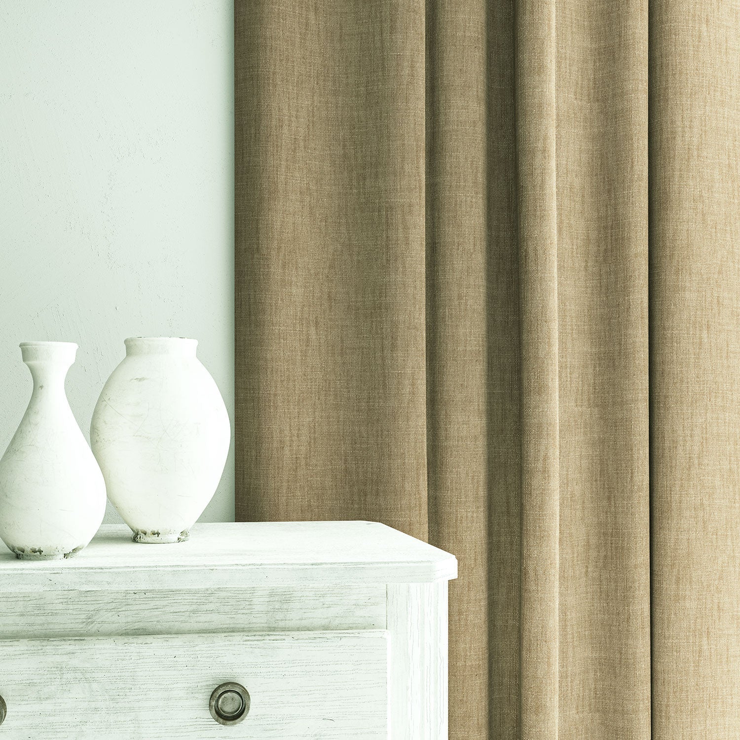 Linwood Pluto Linen FR Made to Measure Curtains