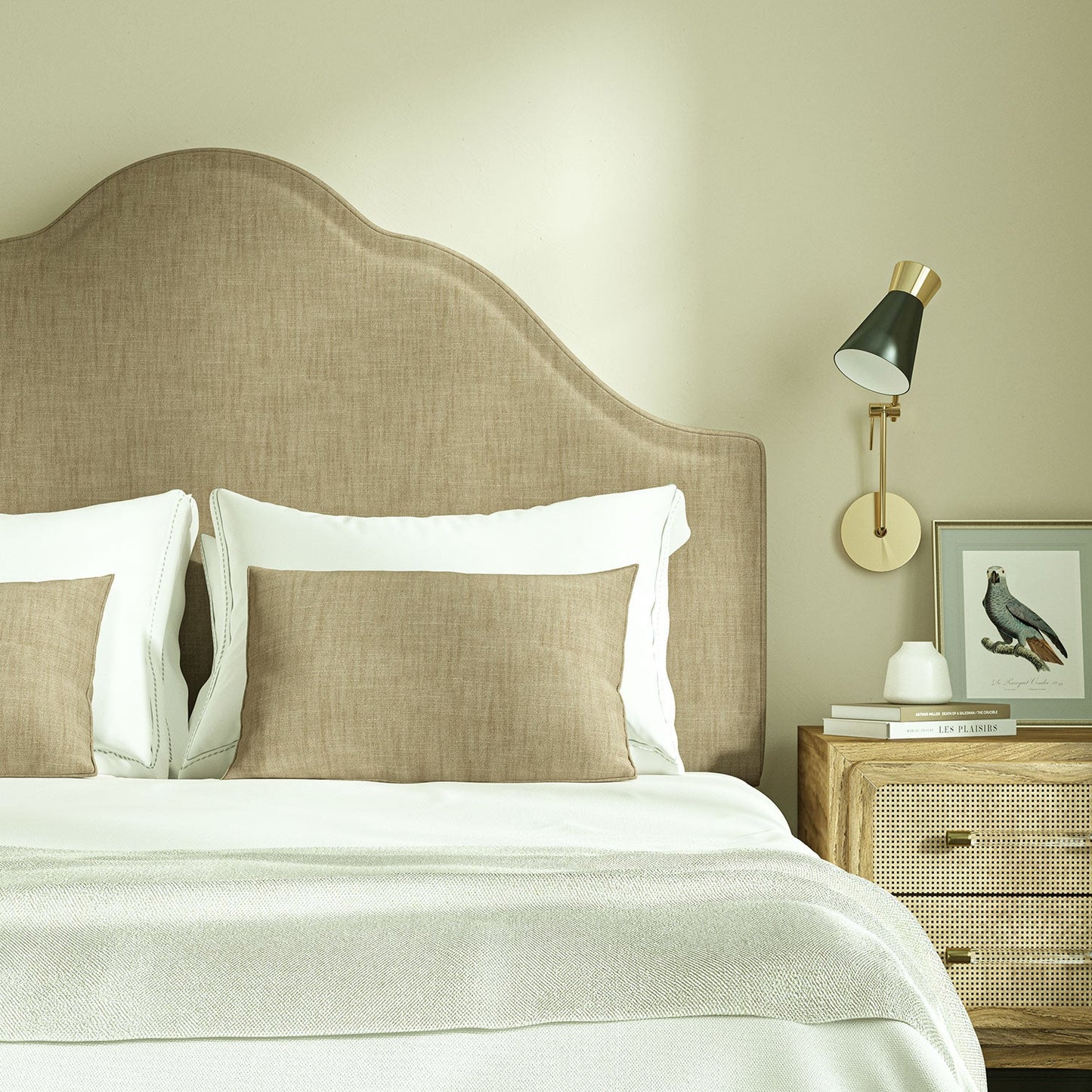 Linwood Pluto Linen FR Made to Measure Curtains