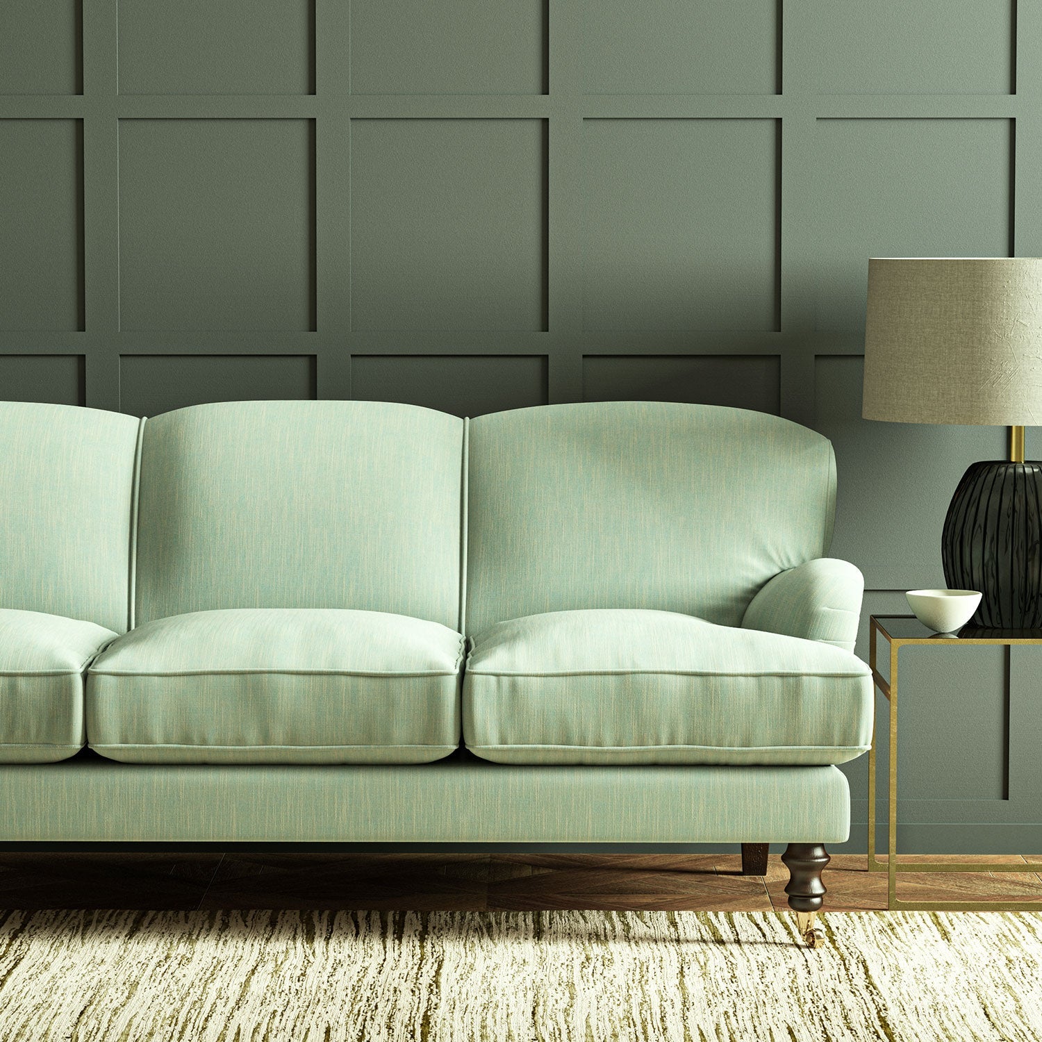 Linwood Pluto Ice Blue FR Made to Measure Curtains