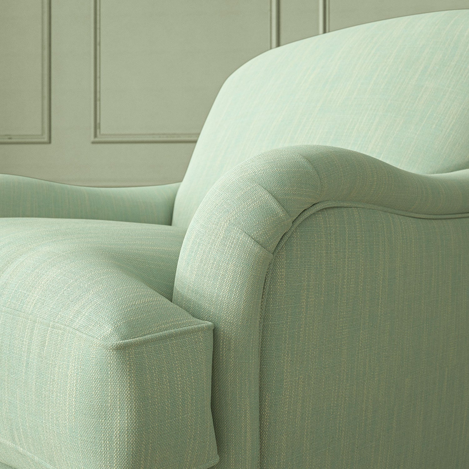 Linwood Pluto Ice Blue FR Made to Measure Curtains