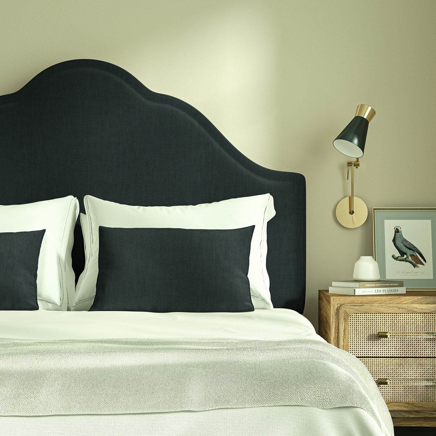 Linwood Pluto Indigo FR Made to Measure Curtains