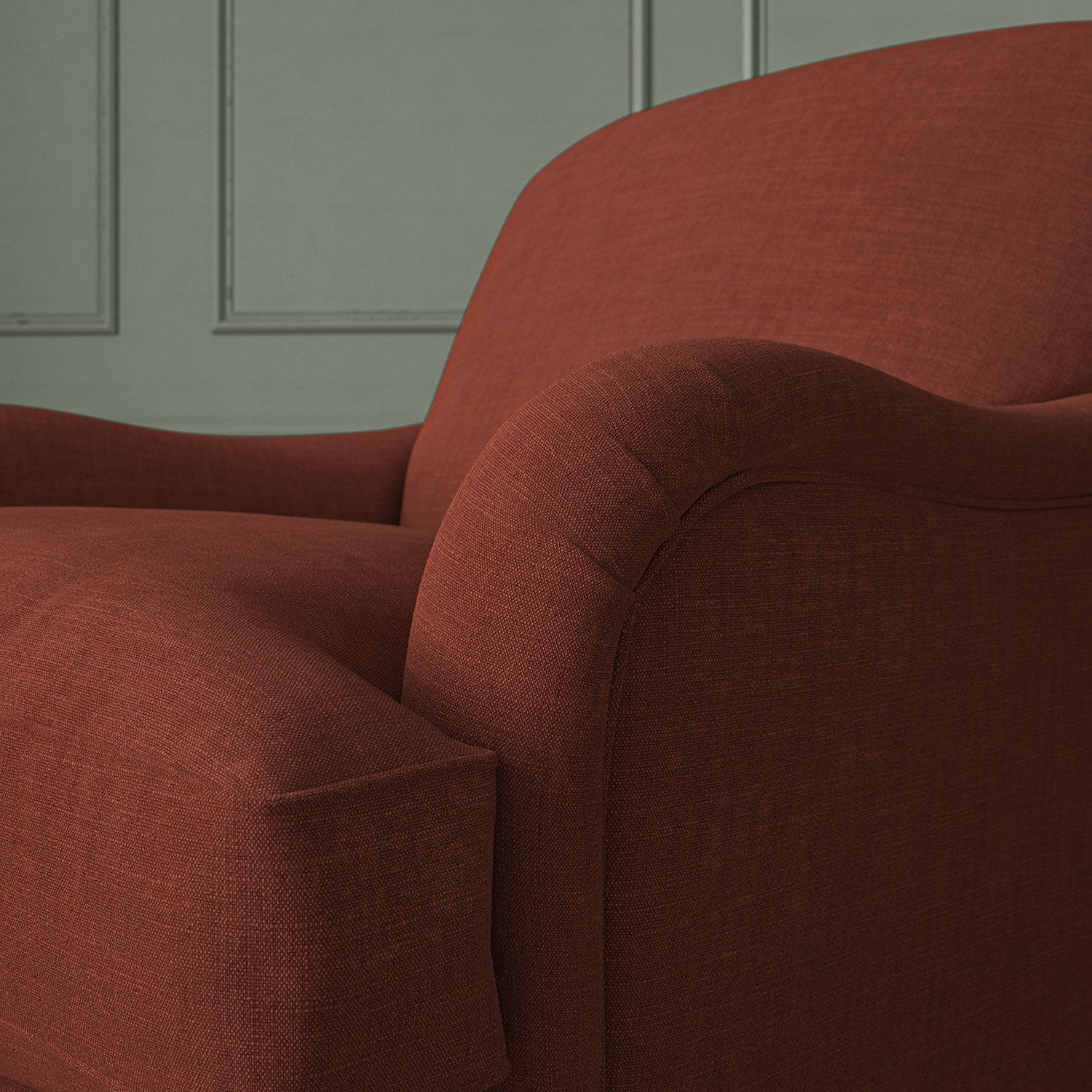 Linwood Pluto Maroon FR Made to Measure Curtains