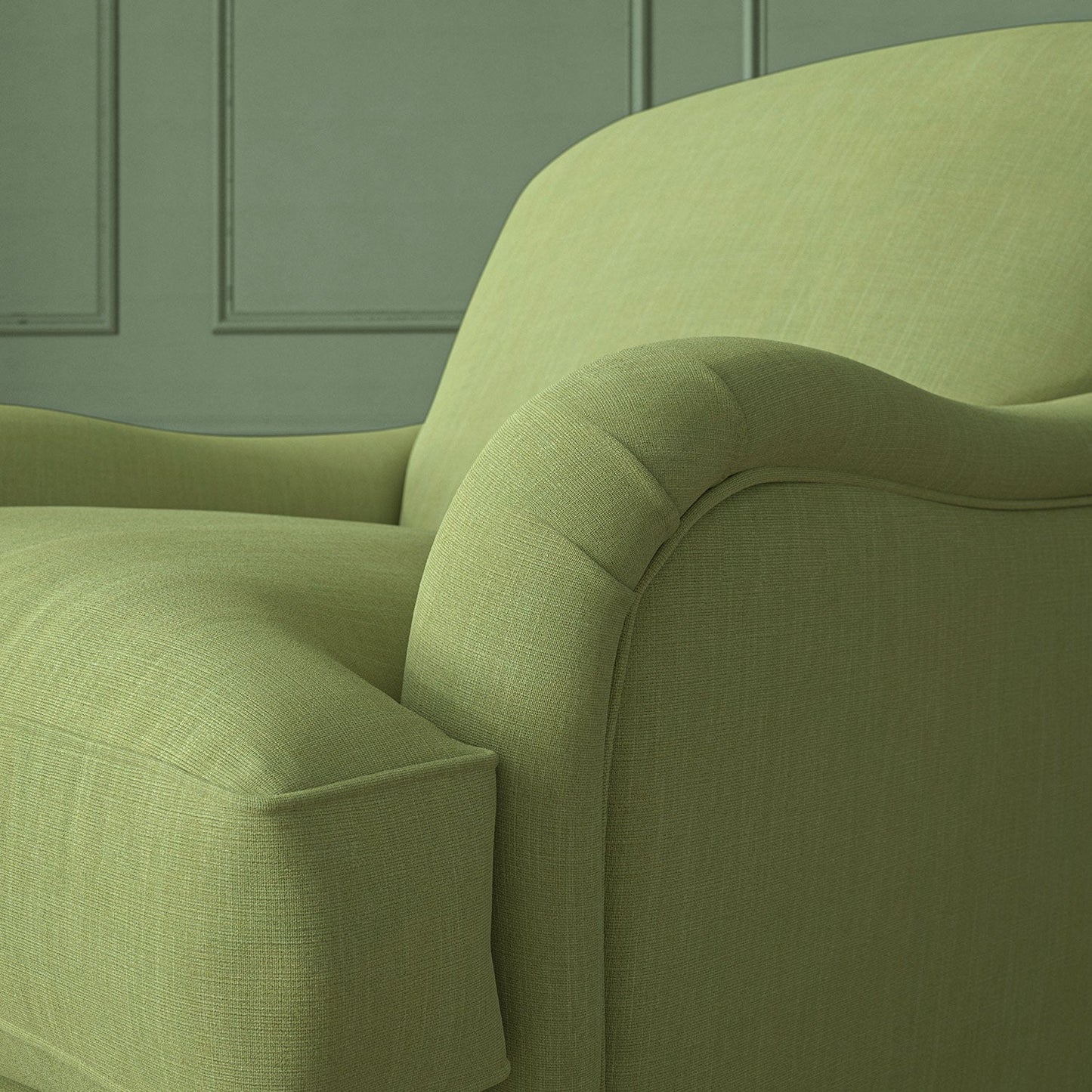 Linwood Pluto Matcha FR Made to Measure Curtains