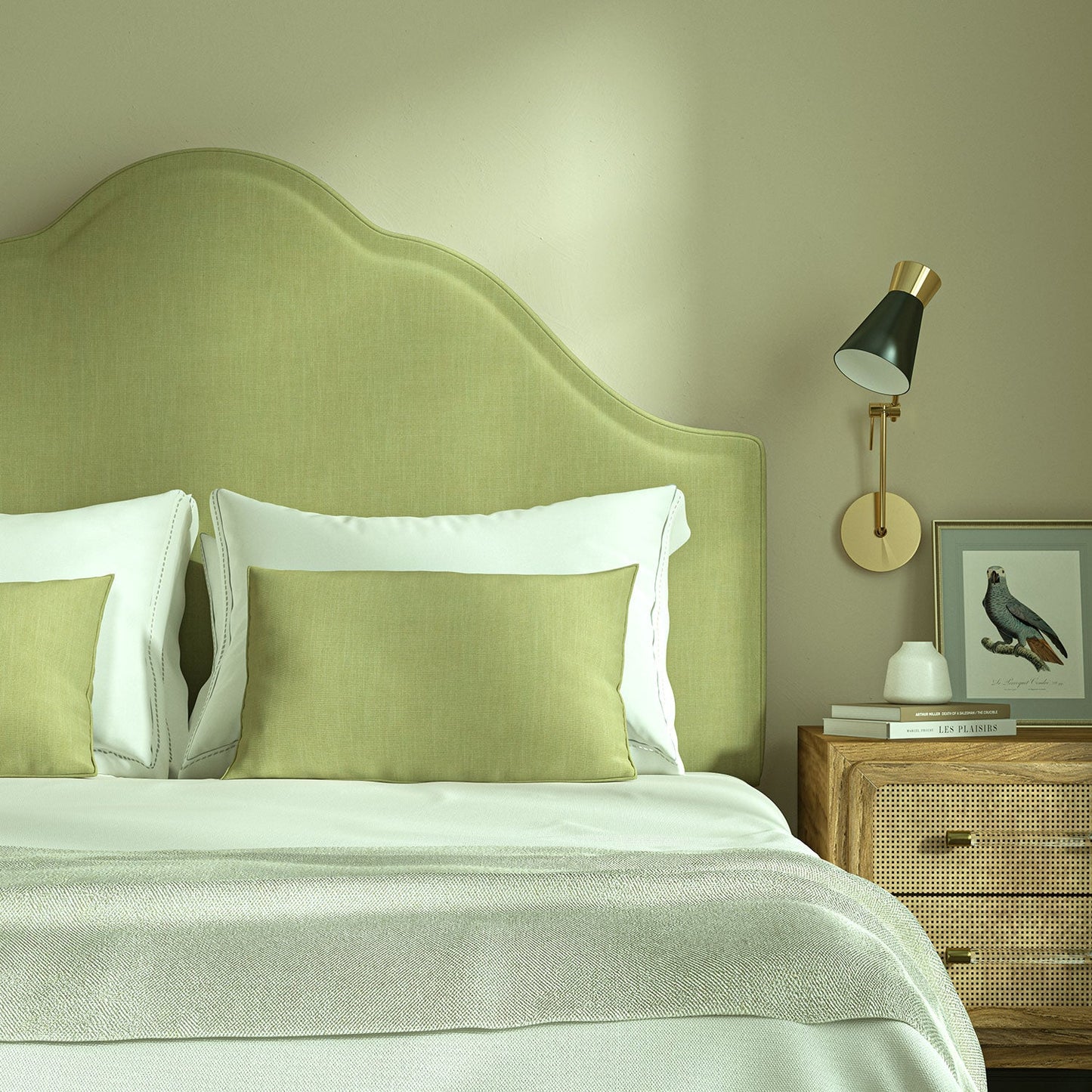 Linwood Pluto Matcha FR Made to Measure Curtains
