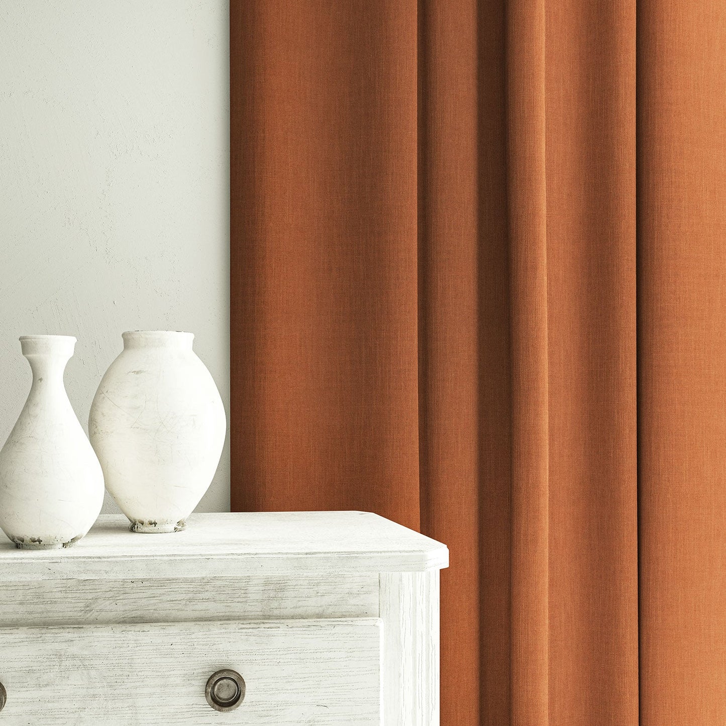 Linwood Pluto Melon FR Made to Measure Curtains