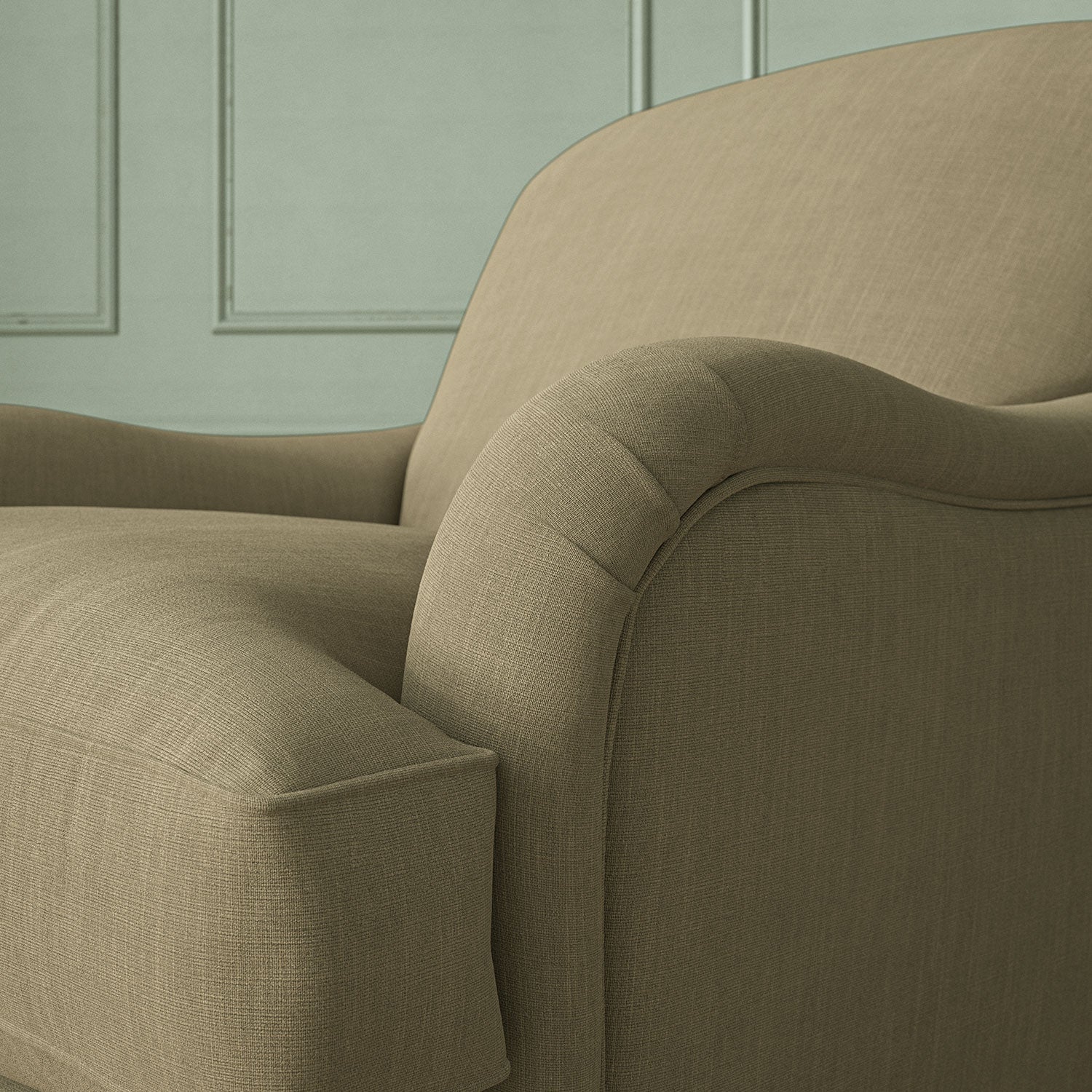 Linwood Pluto Mocha FR Made to Measure Curtains