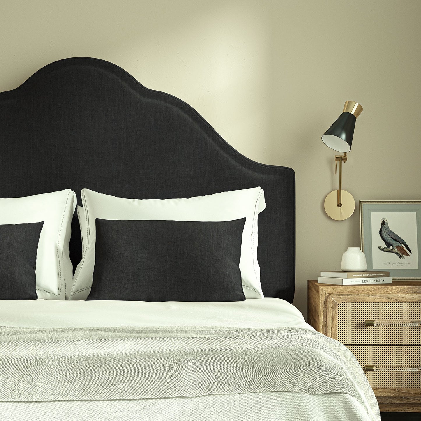 Linwood Pluto Noir FR Made to Measure Curtains