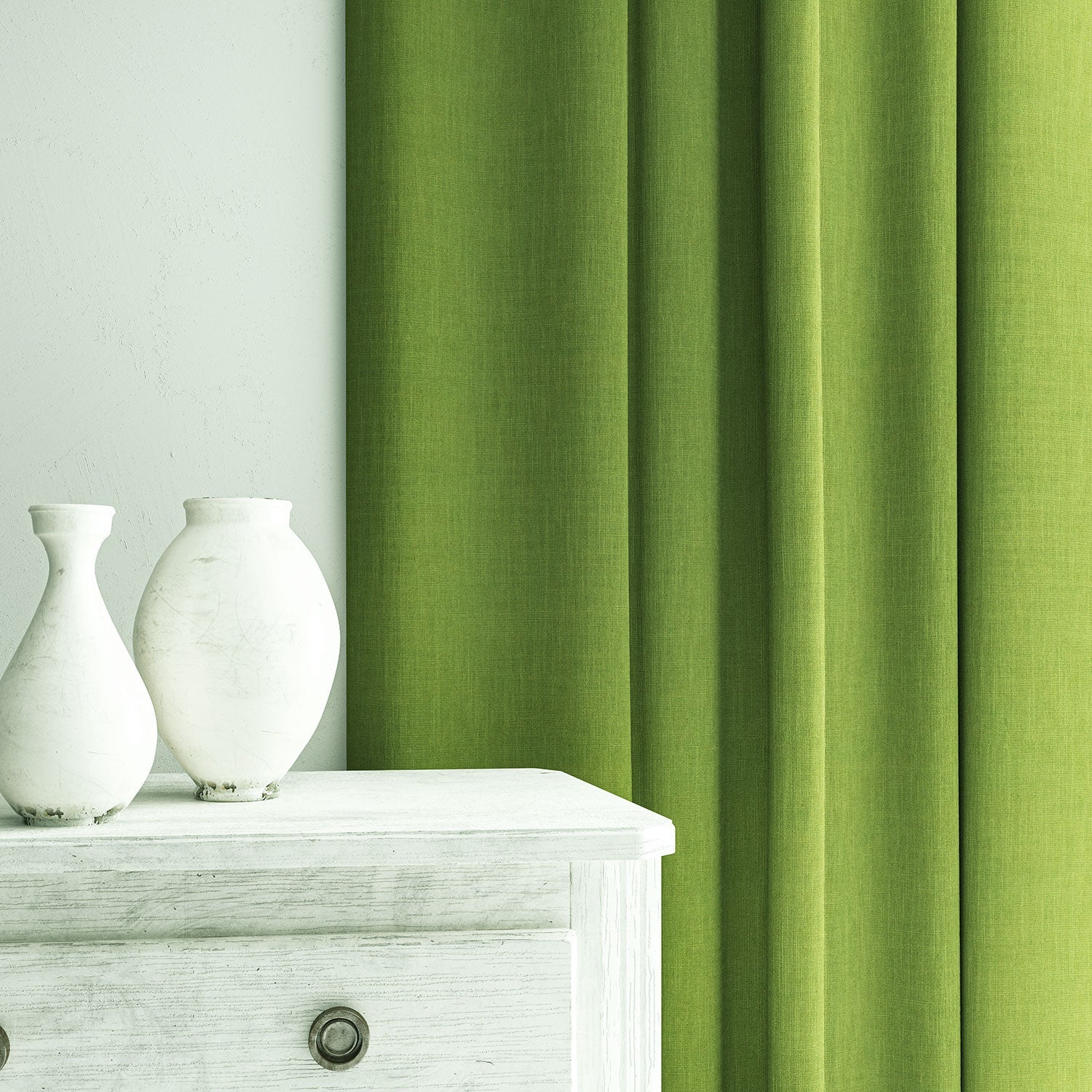 Linwood Pluto Pear FR Made to Measure Curtains