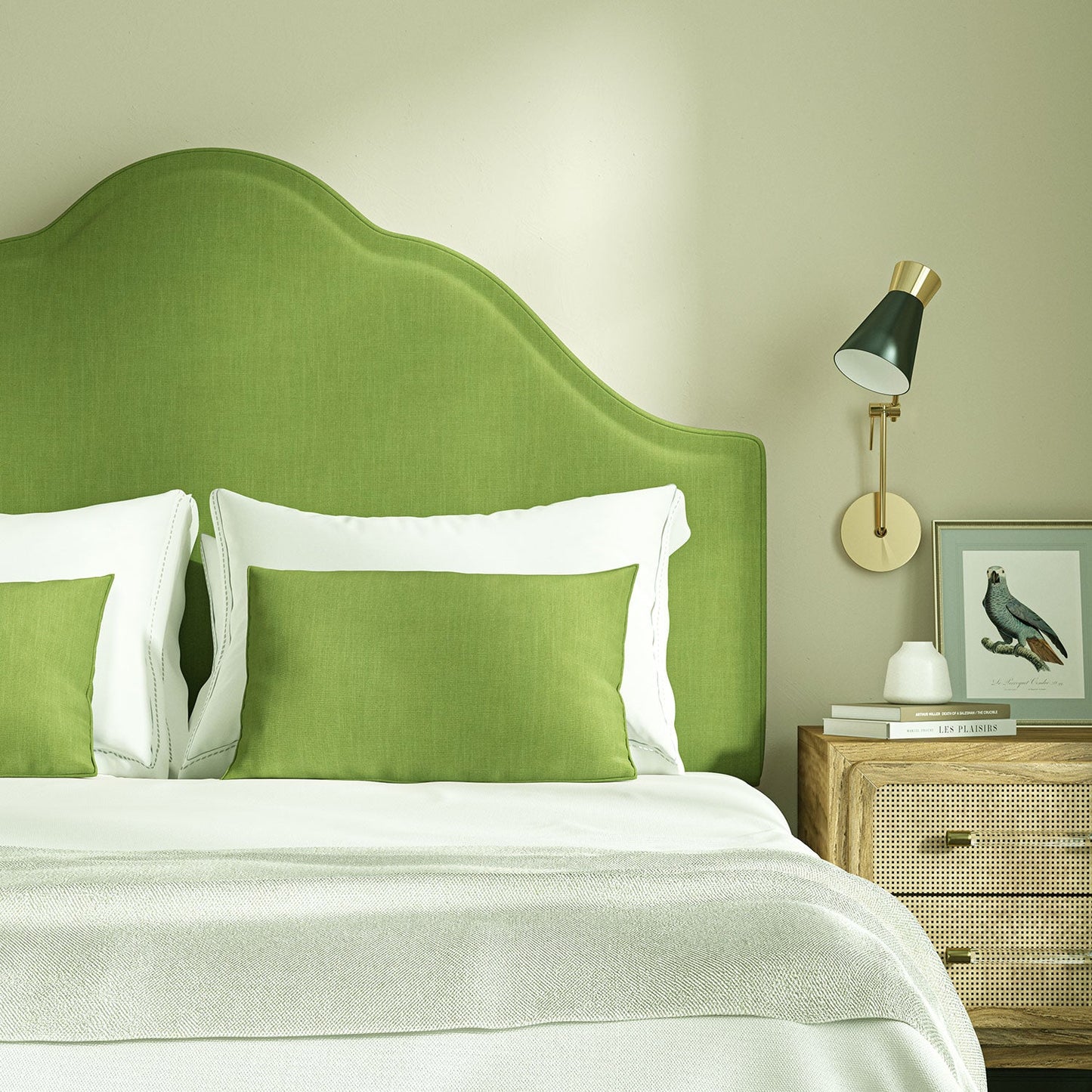 Linwood Pluto Pear FR Made to Measure Curtains