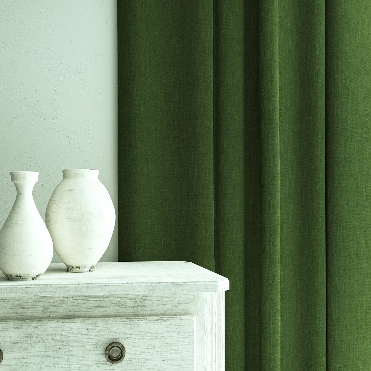 Linwood Pluto Pine FR Made to Measure Curtains