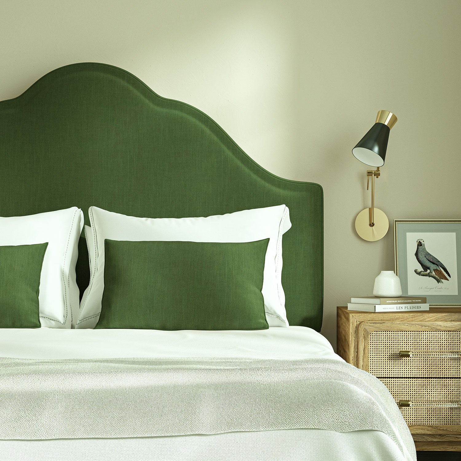Linwood Pluto Pine FR Made to Measure Curtains