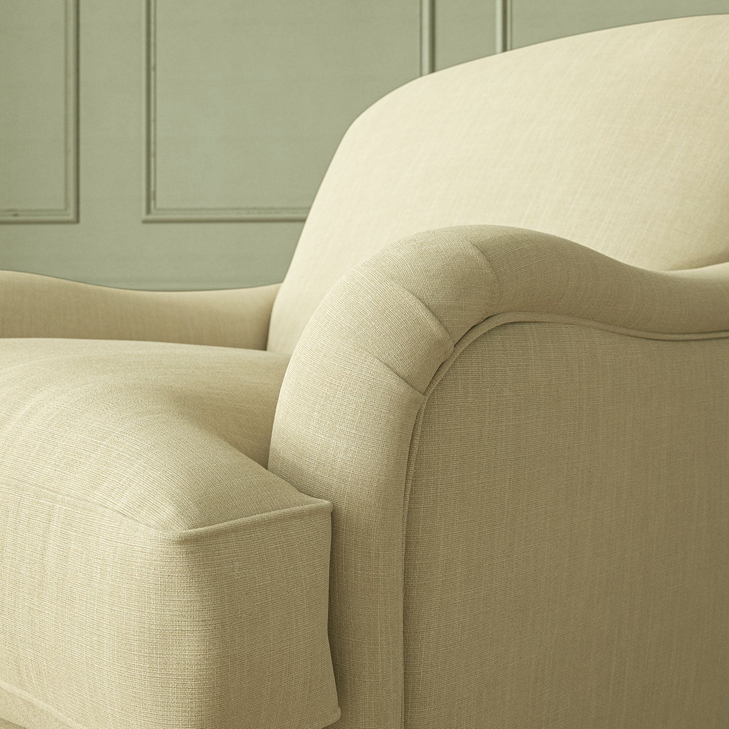 Linwood Pluto Putty FR Made to Measure Curtains