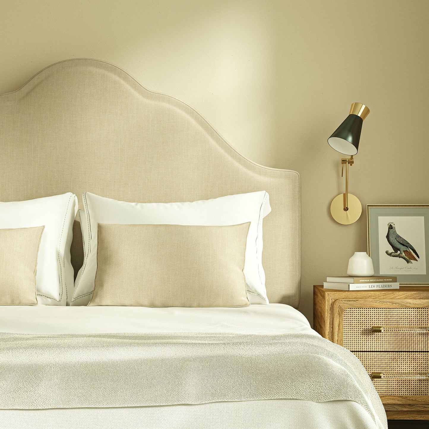 Linwood Pluto Putty FR Made to Measure Curtains