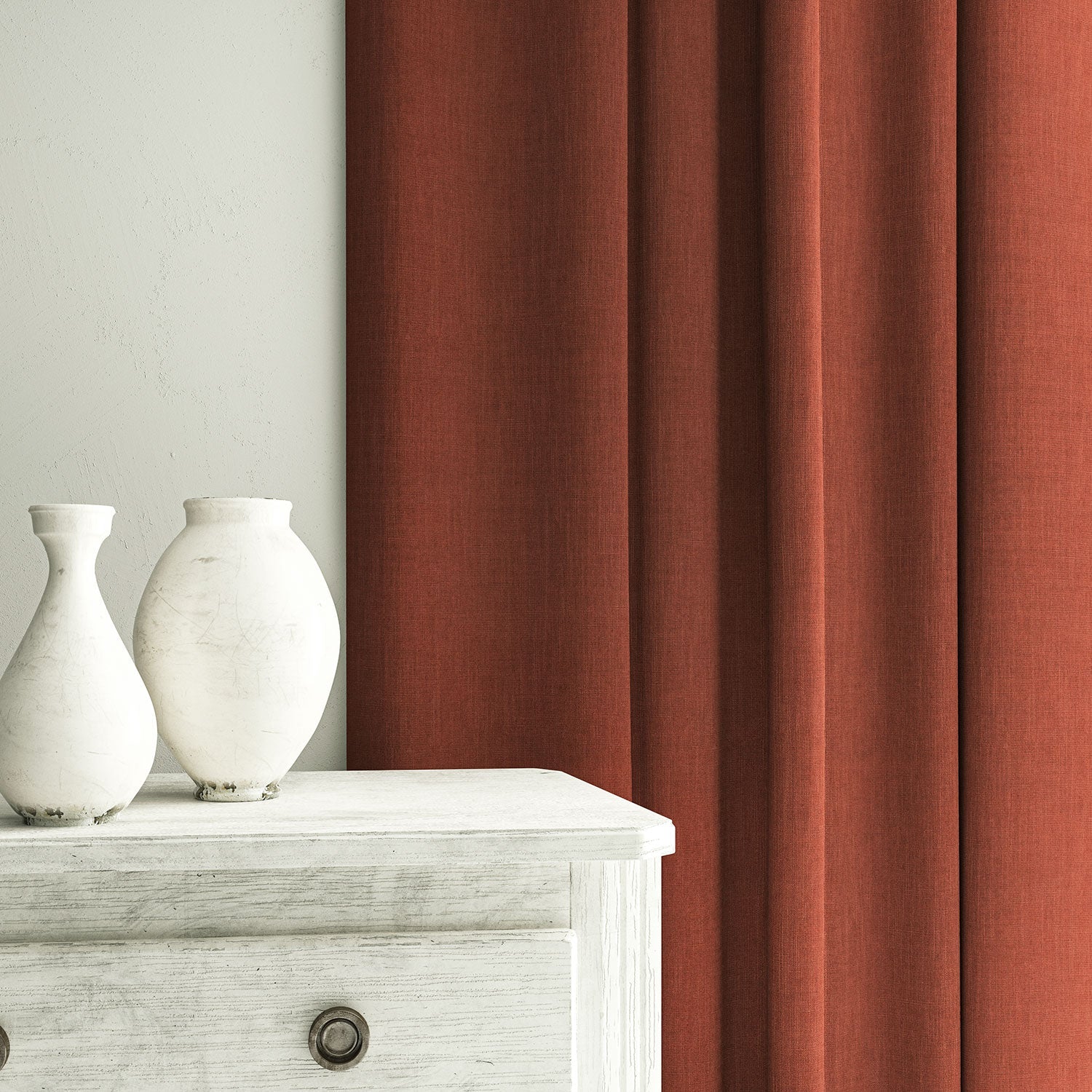 Linwood Pluto Rosebud FR Made to Measure Curtains