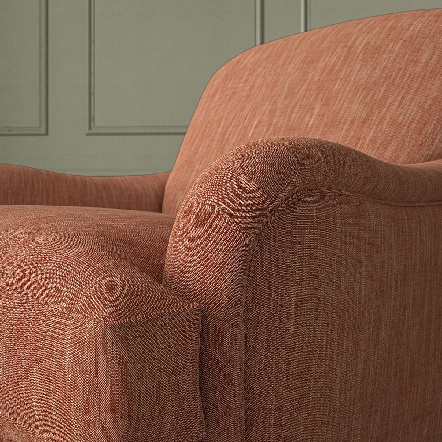 Linwood Pluto Salmon FR Made to Measure Curtains