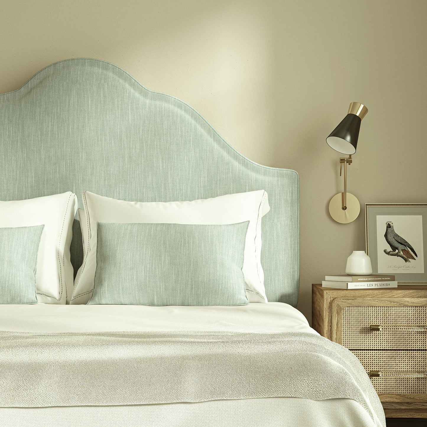 Linwood Pluto Sea Salt FR Made to Measure Curtains