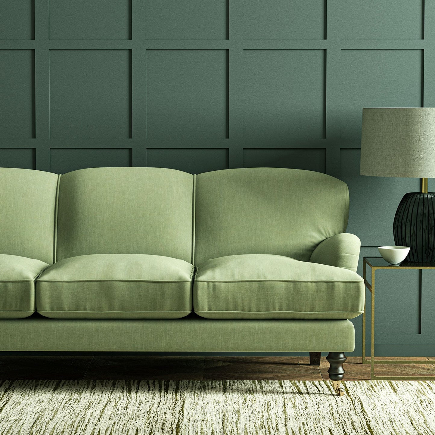 Linwood Pluto Seafoam FR Made to Measure Curtains