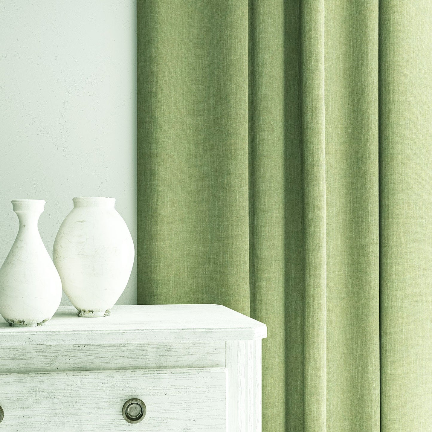 Linwood Pluto Seafoam FR Made to Measure Curtains