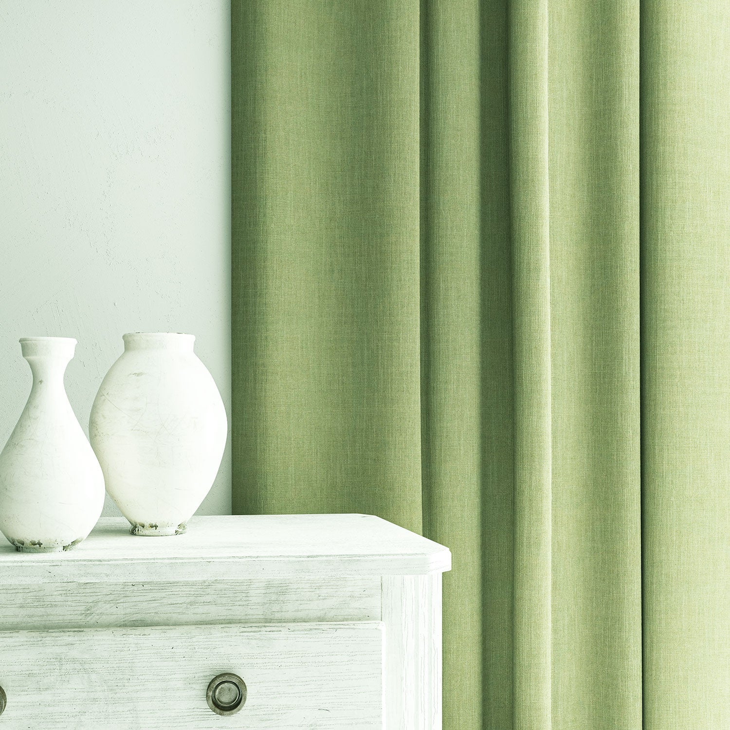 Linwood Pluto Seafoam FR Made to Measure Curtains