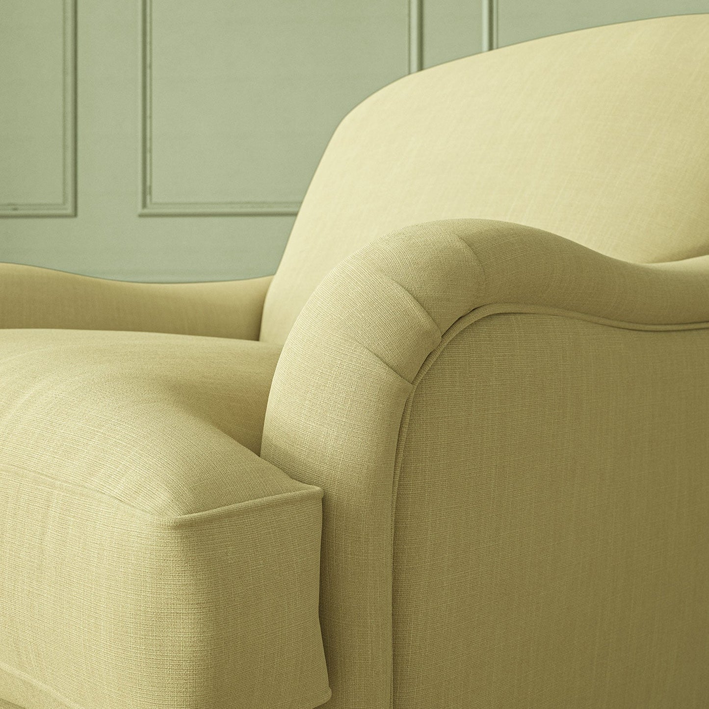 Linwood Pluto Yorkstone FR Made to Measure Curtains