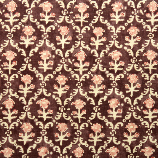 Prune - Hinako, Maru Collection by Linwood - fabric