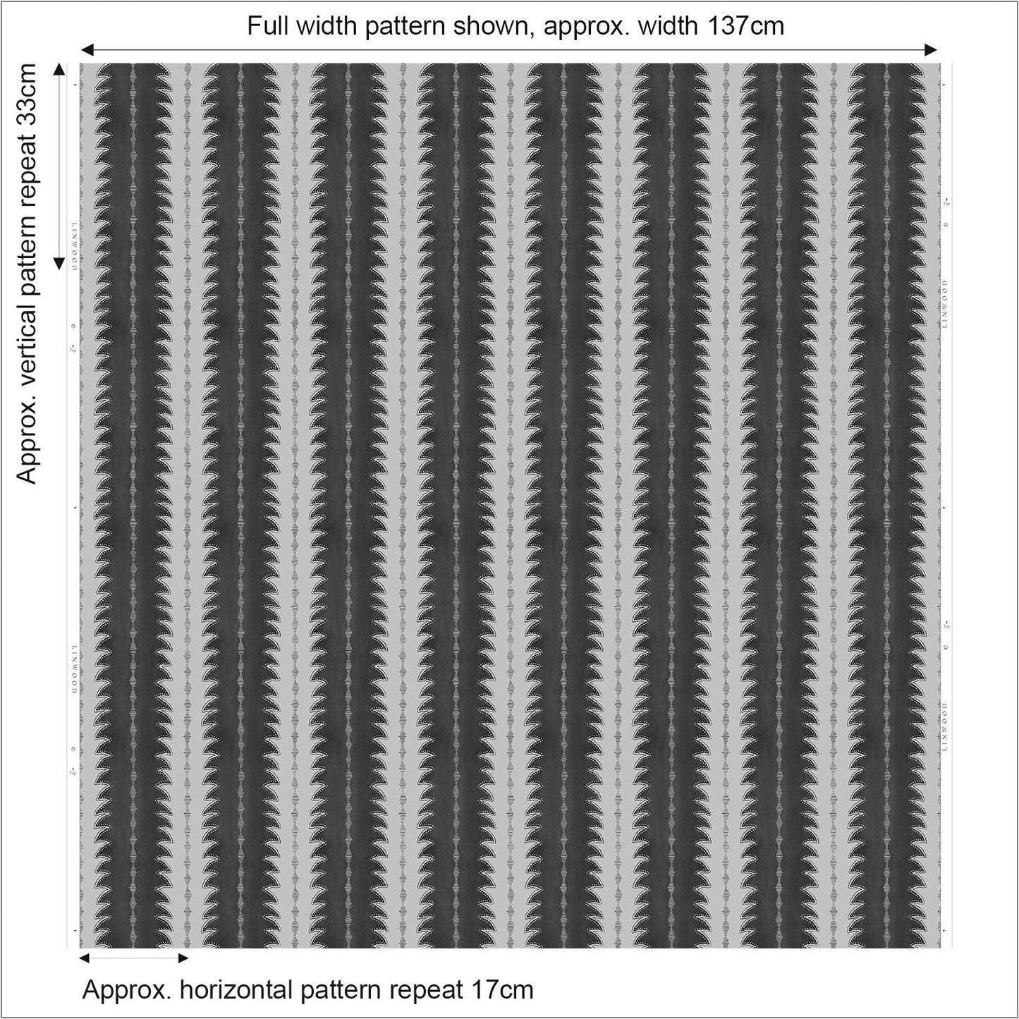 Linwood Ruched Cardinal FR Made to Measure Curtains