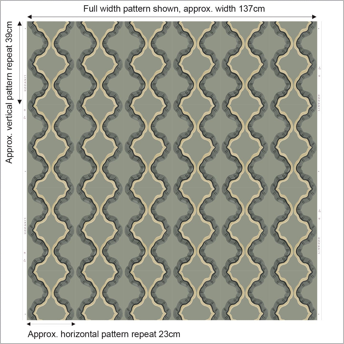 Linwood Ruffled Chateau FR Made to Measure Curtains