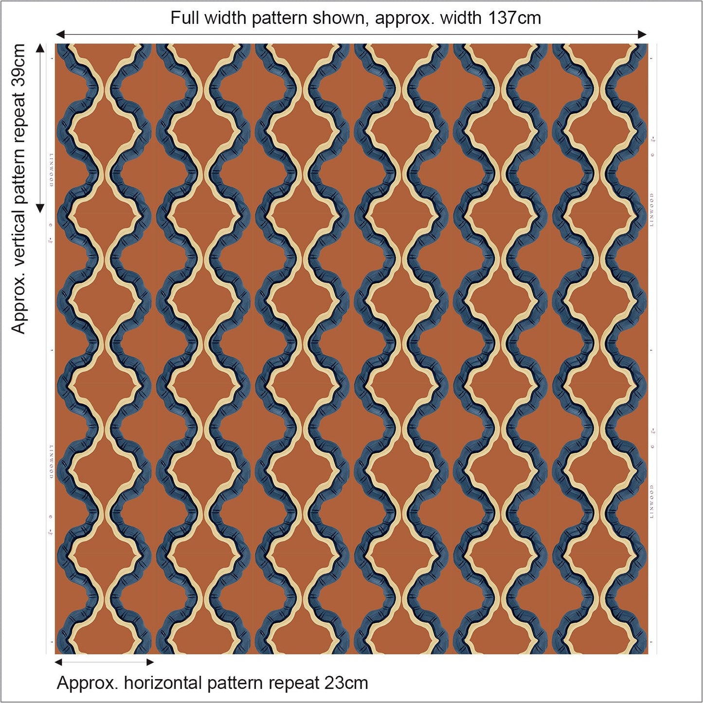 Linwood Ruffled Citadel Made to Measure Curtains