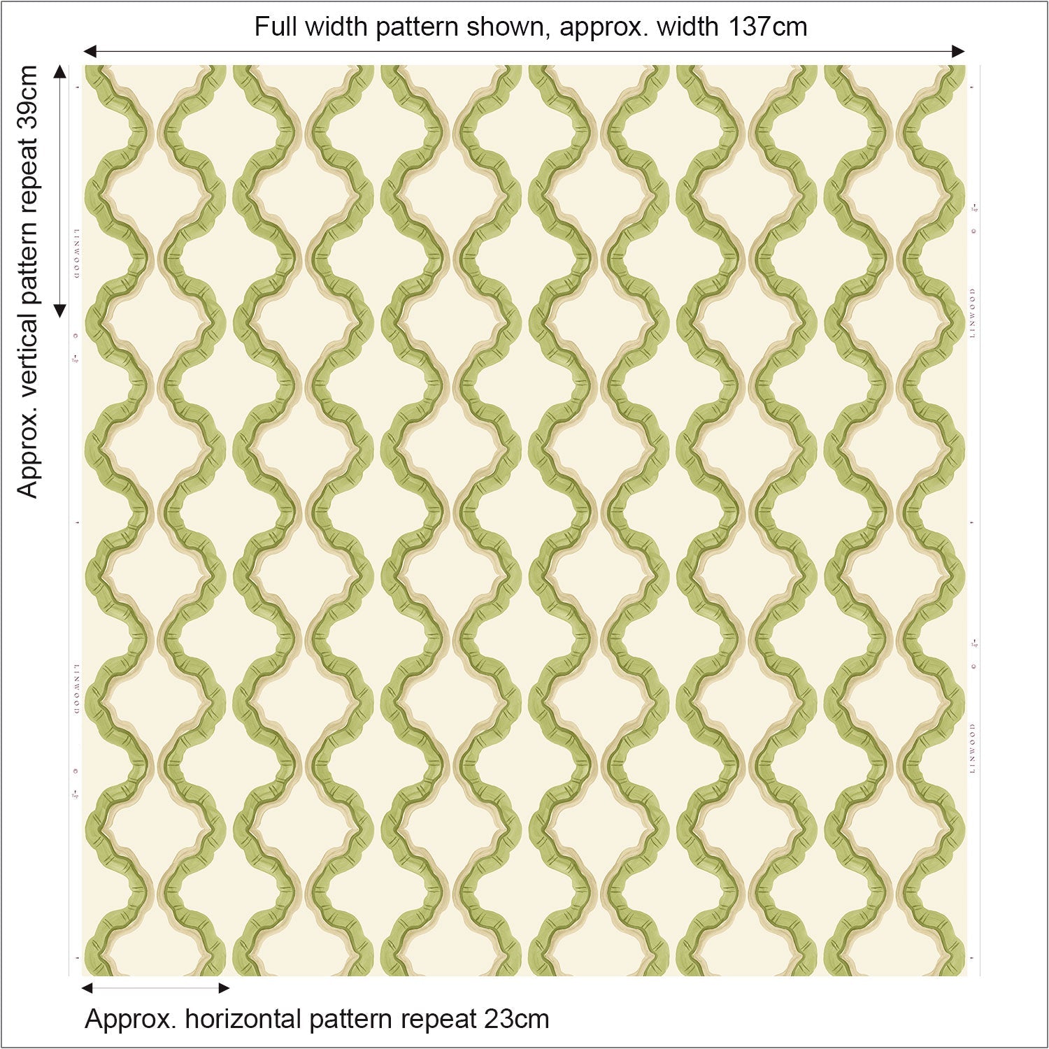 Linwood Ruffled Kew FR Made to Measure Curtains