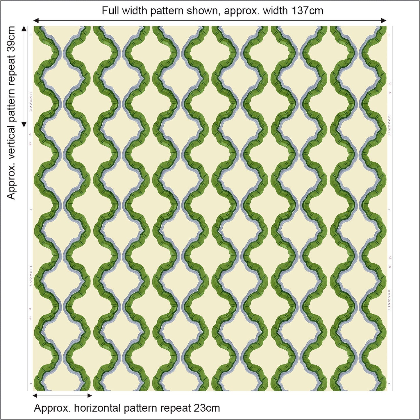 Linwood Ruffled Peru FR Made to Measure Curtains