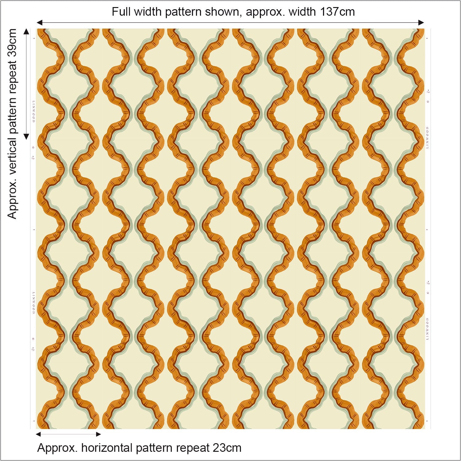 Linwood Ruffled Petra FR Made to Measure Curtains