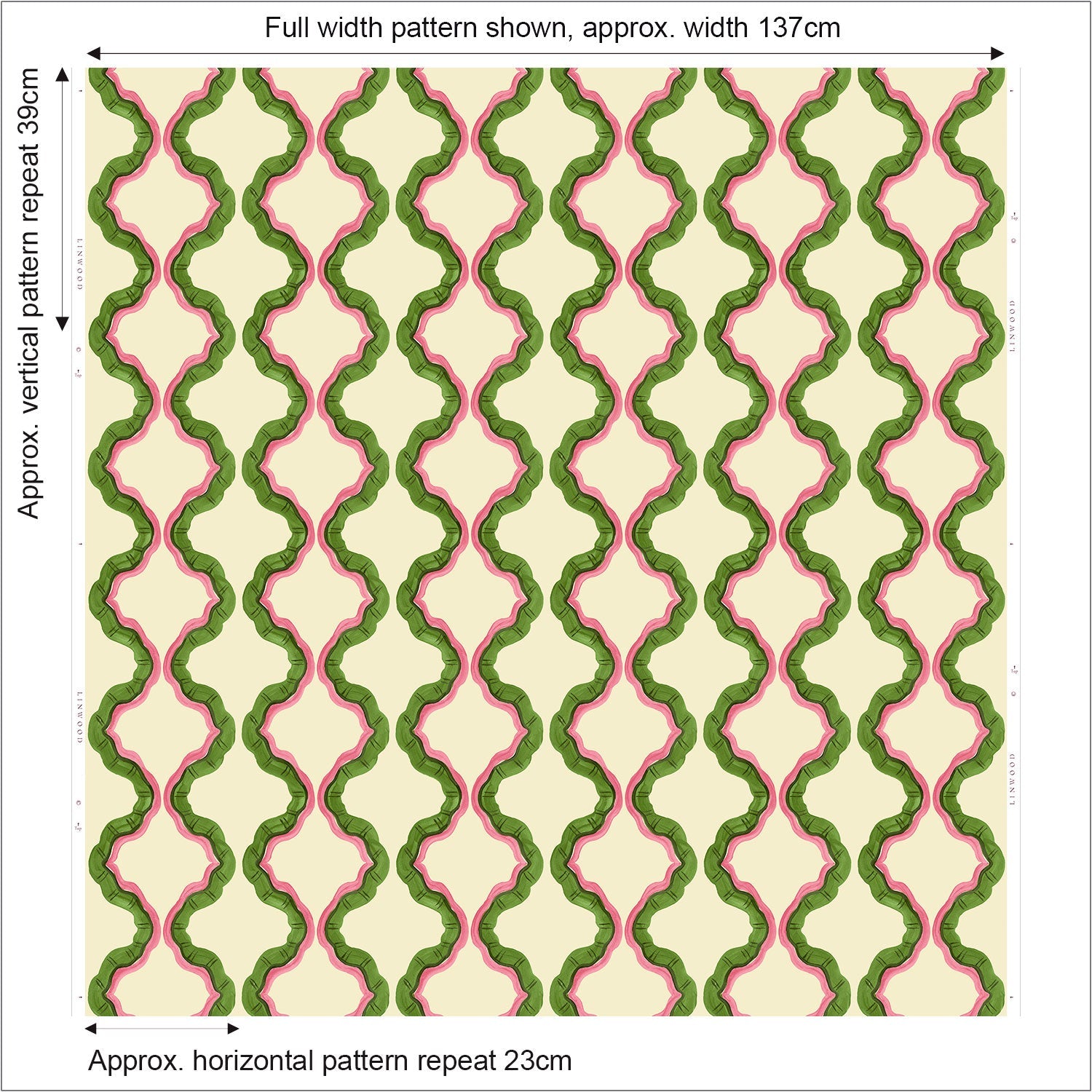 Linwood Ruffled Tahiti Made to Measure Curtains